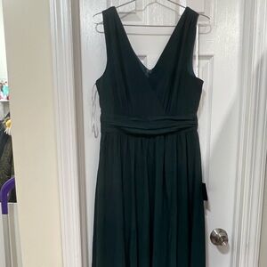 Lulu's Deep Green Maxi Dress